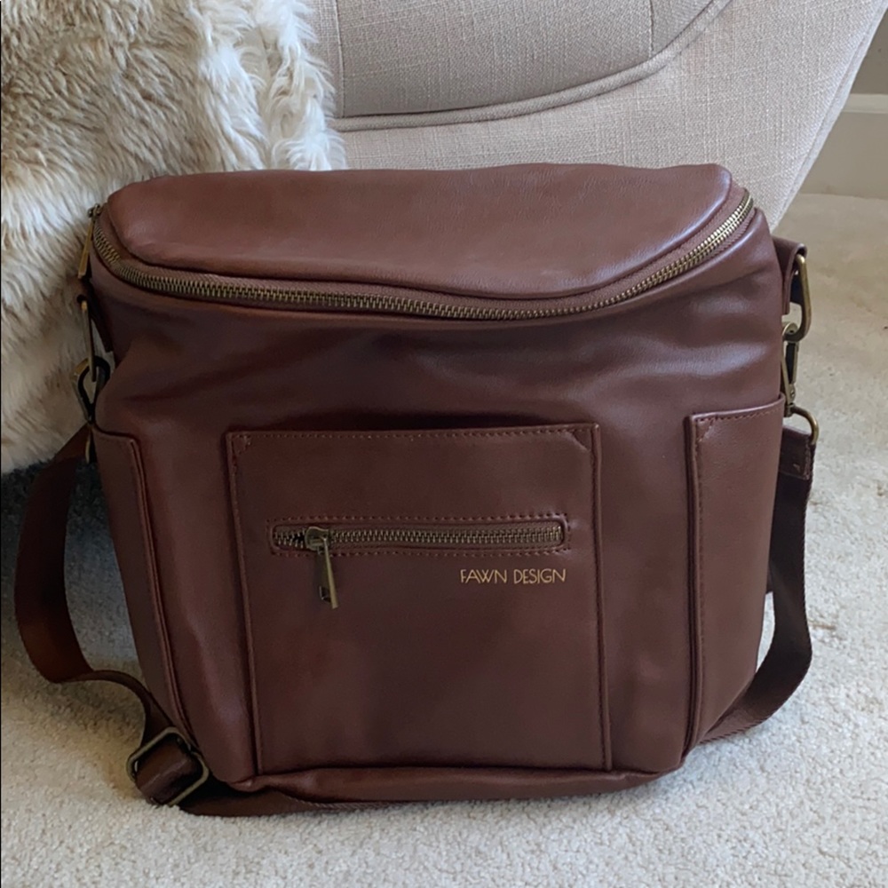 Fawn design mini walnut backpack
